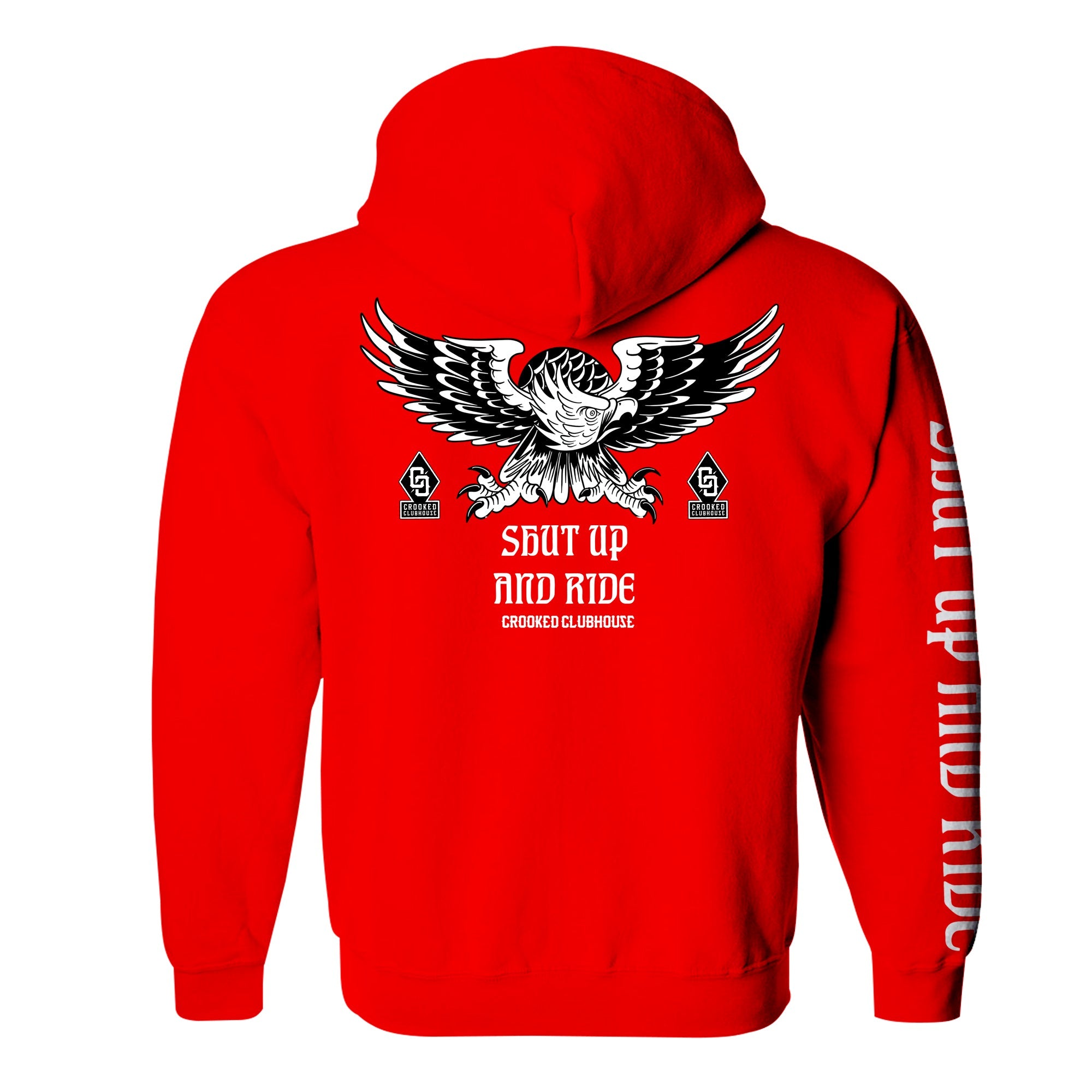 SHUT UP AND RIDE 3 HOODIE