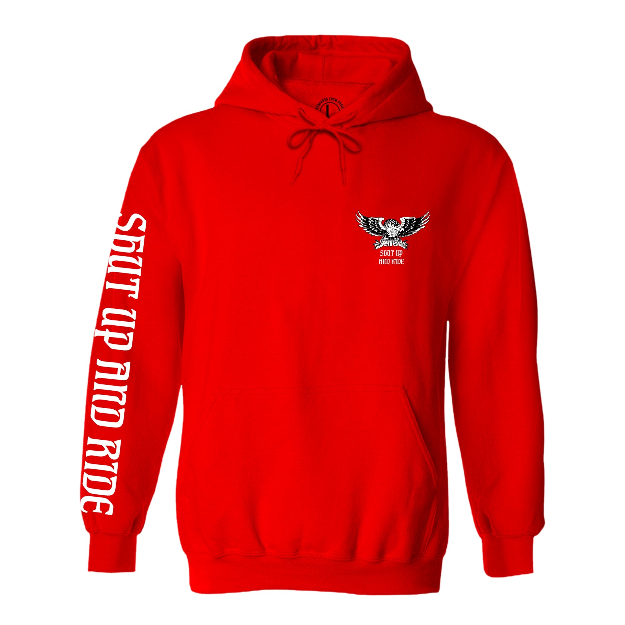 SHUT UP AND RIDE 3 HOODIE