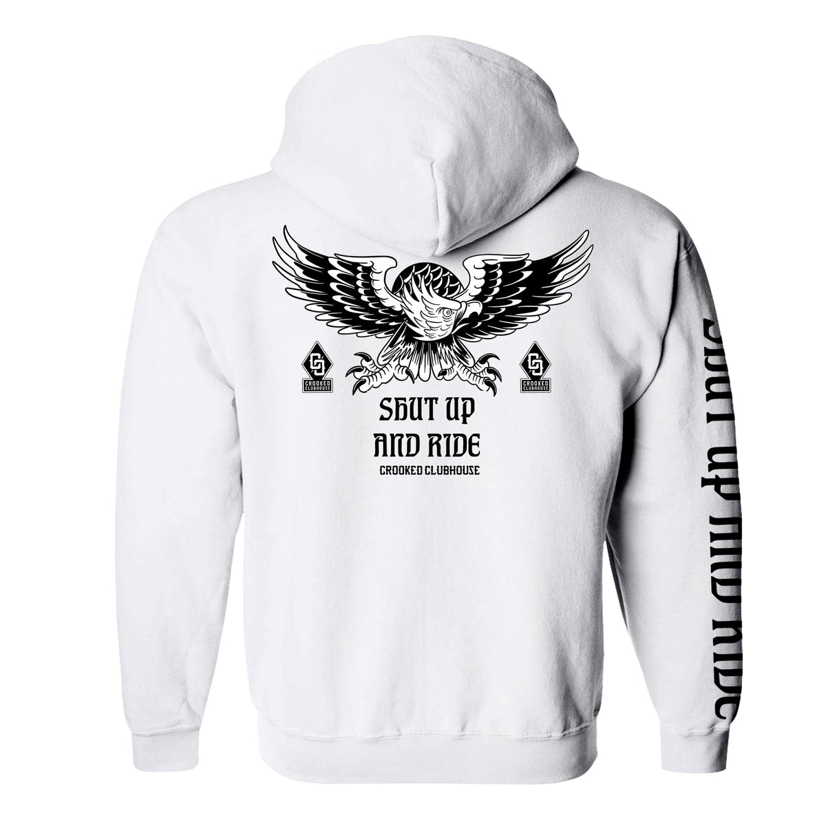 SHUT UP AND RIDE 3 HOODIE