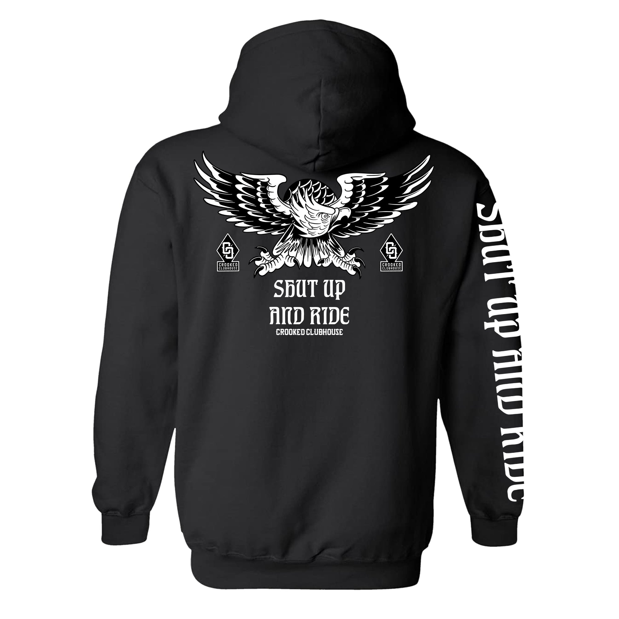 SHUT UP AND RIDE 3 HOODIE